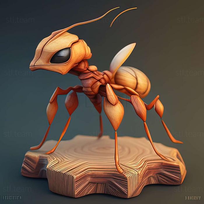 3D model Nesomyrmex inye (STL)